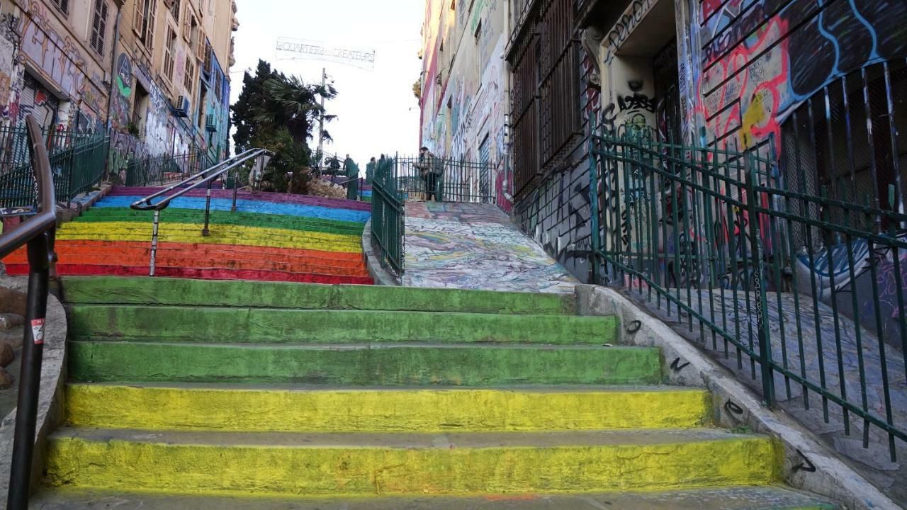 Quartier Des Createurs "La Plaine Cours Julien" Chambre Privee Dans Appartement Menage Frequent Des Parties Commune Μασσαλία Εξωτερικό φωτογραφία
