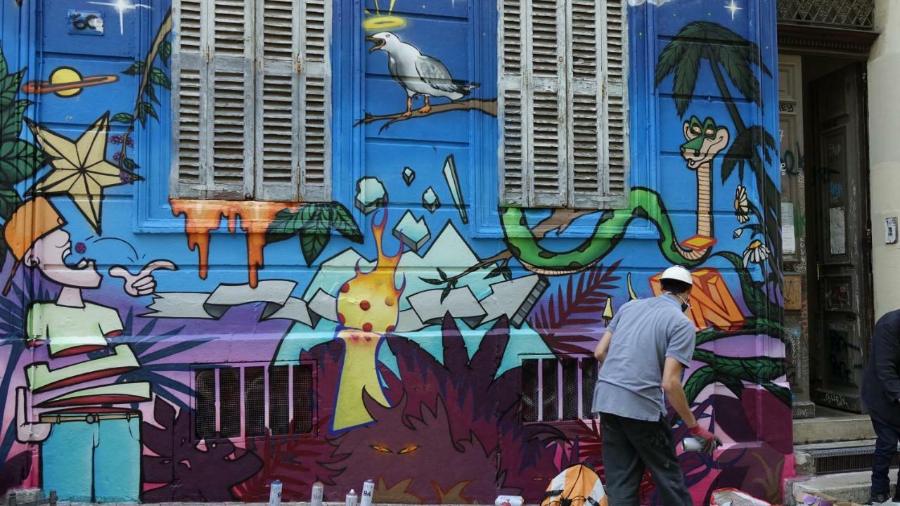 Quartier Des Createurs "La Plaine Cours Julien" Chambre Privee Dans Appartement Menage Frequent Des Parties Commune Μασσαλία Εξωτερικό φωτογραφία